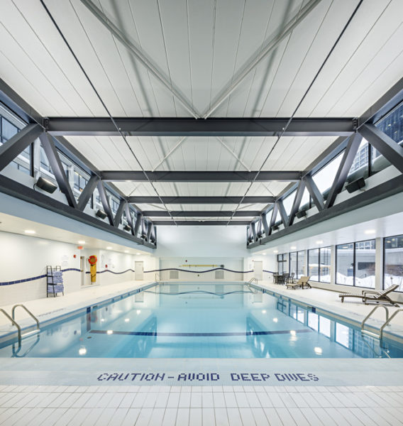 Delta Hotels Ottawa City Centre Pool • Architects DCA Inc.