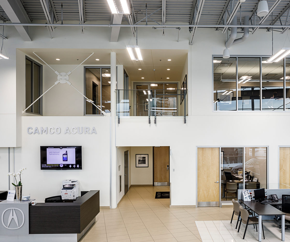 Interior Camco Acura Offices.