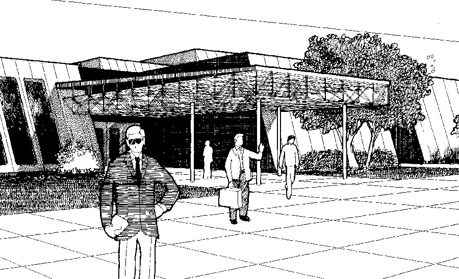 Front Entrance Illustration