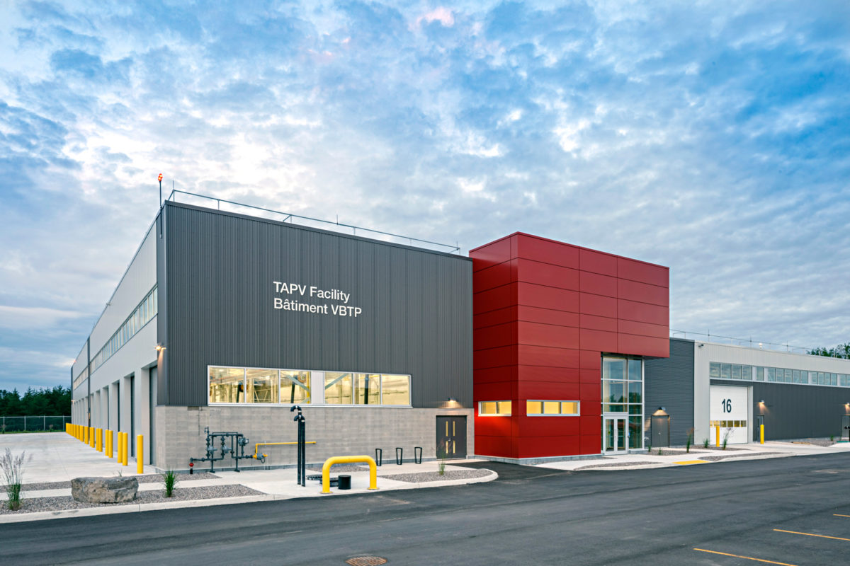 Canadian Forces Base, exterior entrance.