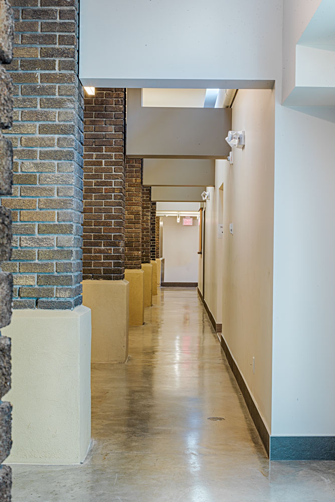 St. George’s Church, interior hallway.